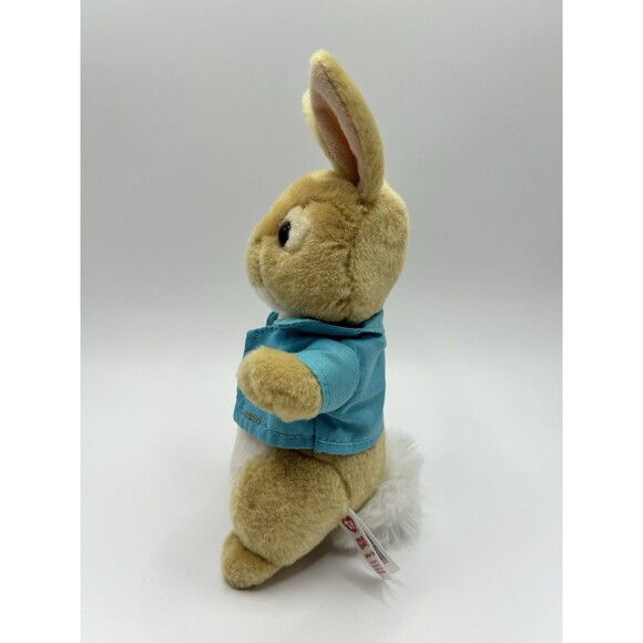Peter Rabbit TY Beanie Baby Cotton Tail Bunny 8" Plush Stuffed Animal Toy 2018 - Picture 3 of 12